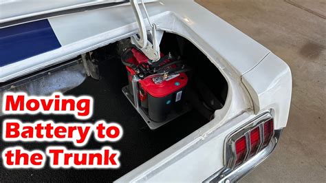 Trunk battery relocation questions 